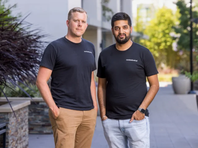 Douwe Kiela and Amanpreet Singh - founders of Contextual AI
